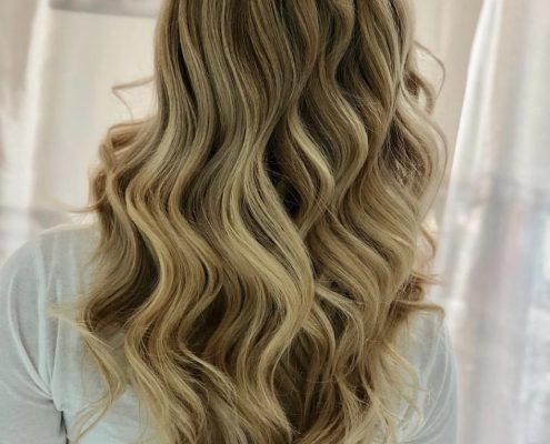 Blonde Wave Color from Neri Hair Salon in Pearland Texas